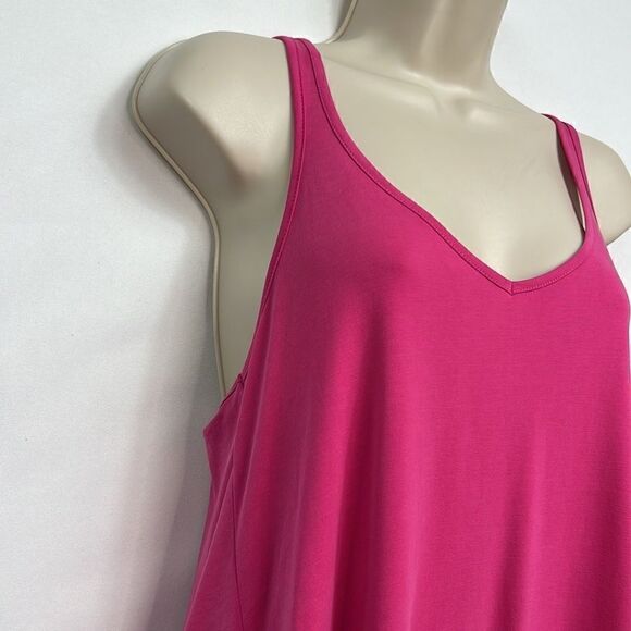 BP Pink ruffled Open Back sleeveless top size small EUC - Picture 5 of 12